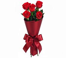 Букет 5 Красных роз Эдлесс Лав в Мисирево