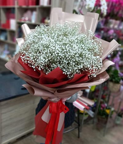 Букет цветов из: Гипсофила в Мисирево