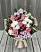 Букет цветов из: Альстромерии, Гвоздики, Розы и Хризантемы в Мисирево