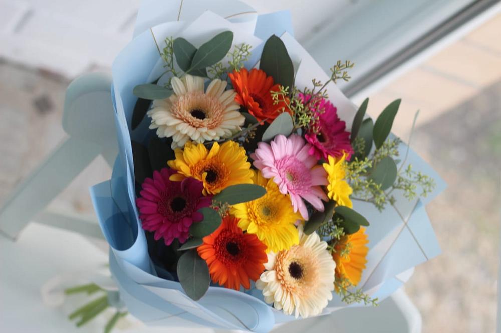 Букет цветов из: Герберы в Мисирево