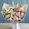 Букет цветов из: Альстромерии и Розы в Мисирево