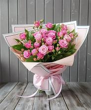 Букет Розовый кустик в Мисирево