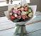 Букет цветов из: Розы, Лизиантусы и Гвоздики в Мисирево
