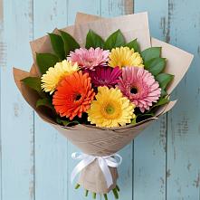 Букет цветов из:  Герберы #REPLACE_PRED# Мисирево