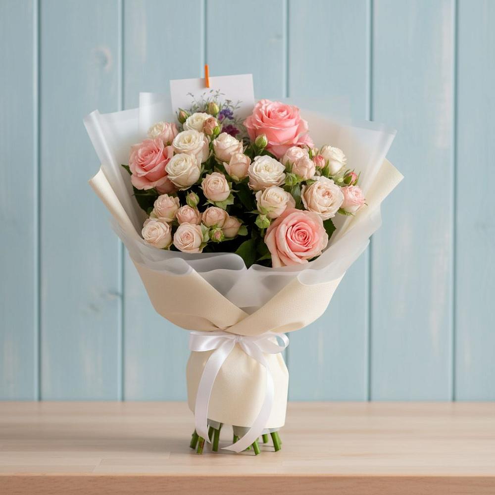 Букет цветов из: Розы в Мисирево