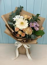 Букет цветов из:  Герберы и Хризантемы #REPLACE_PRED# Мисирево