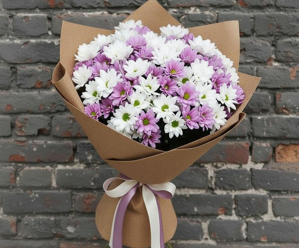 Букет цветов из: Хризантемы в Мисирево