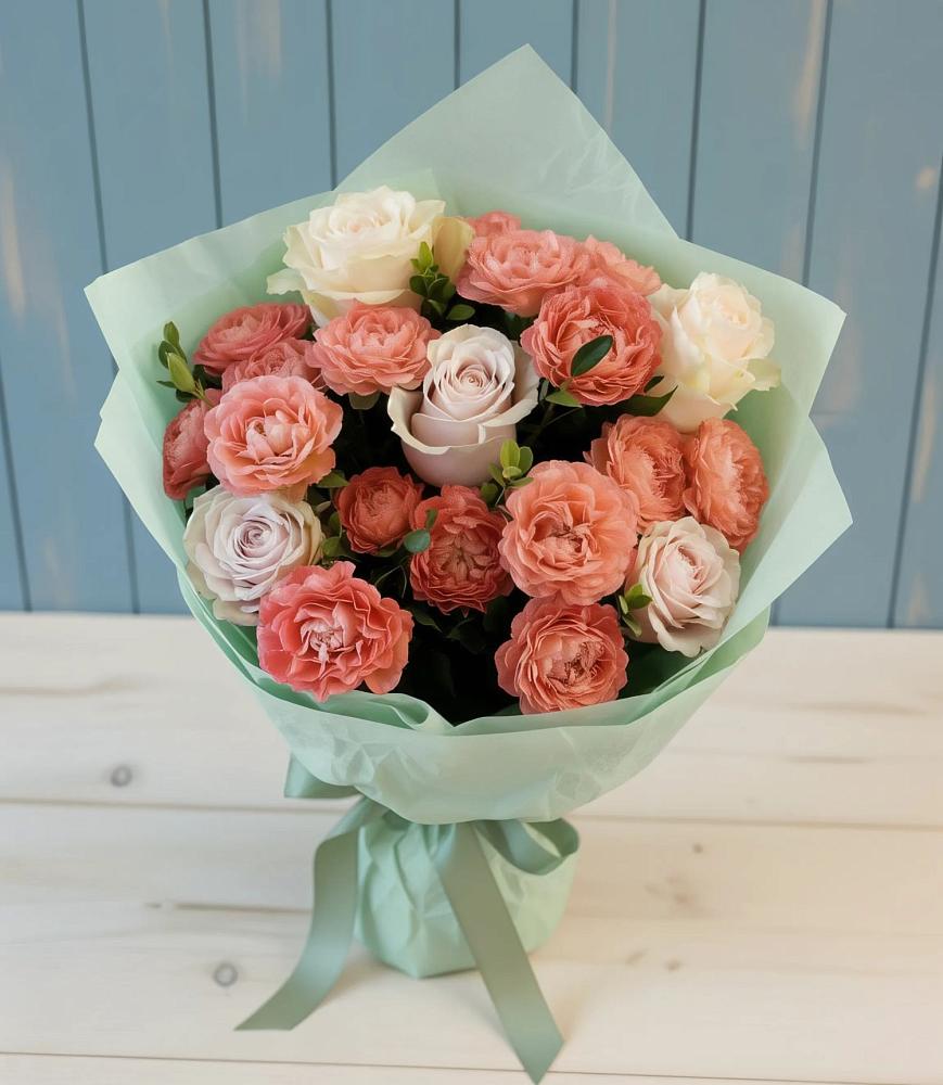 Букет цветов из: Розы в Мисирево