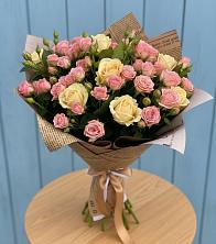 Букет цветов из:  Розы в Мисирево