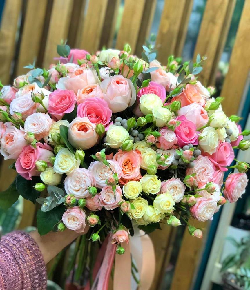 Букет цветов из: Розы в Мисирево