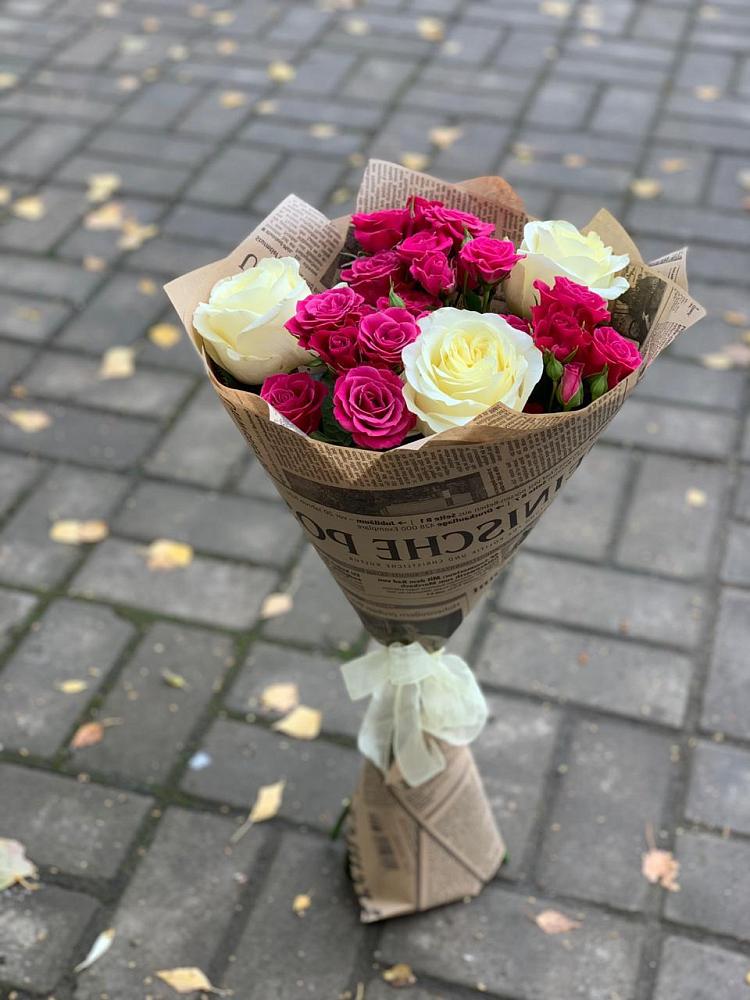 Букет цветов из: Розы в Мисирево