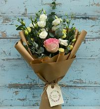 Букет цветов из:  Розы и Лизиантусы #REPLACE_PRED# Мисирево